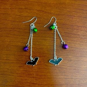 Halloween Earrings - Bats